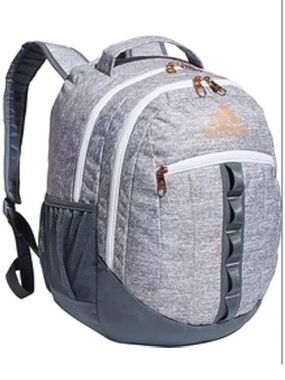 adidas backpack gray and teal Excel 7 Twill Semi Flash Aqua/Grey/Semi Flash Aqua Blue and water bottles with ease adidas Stadium 3 Backpack (Grey)